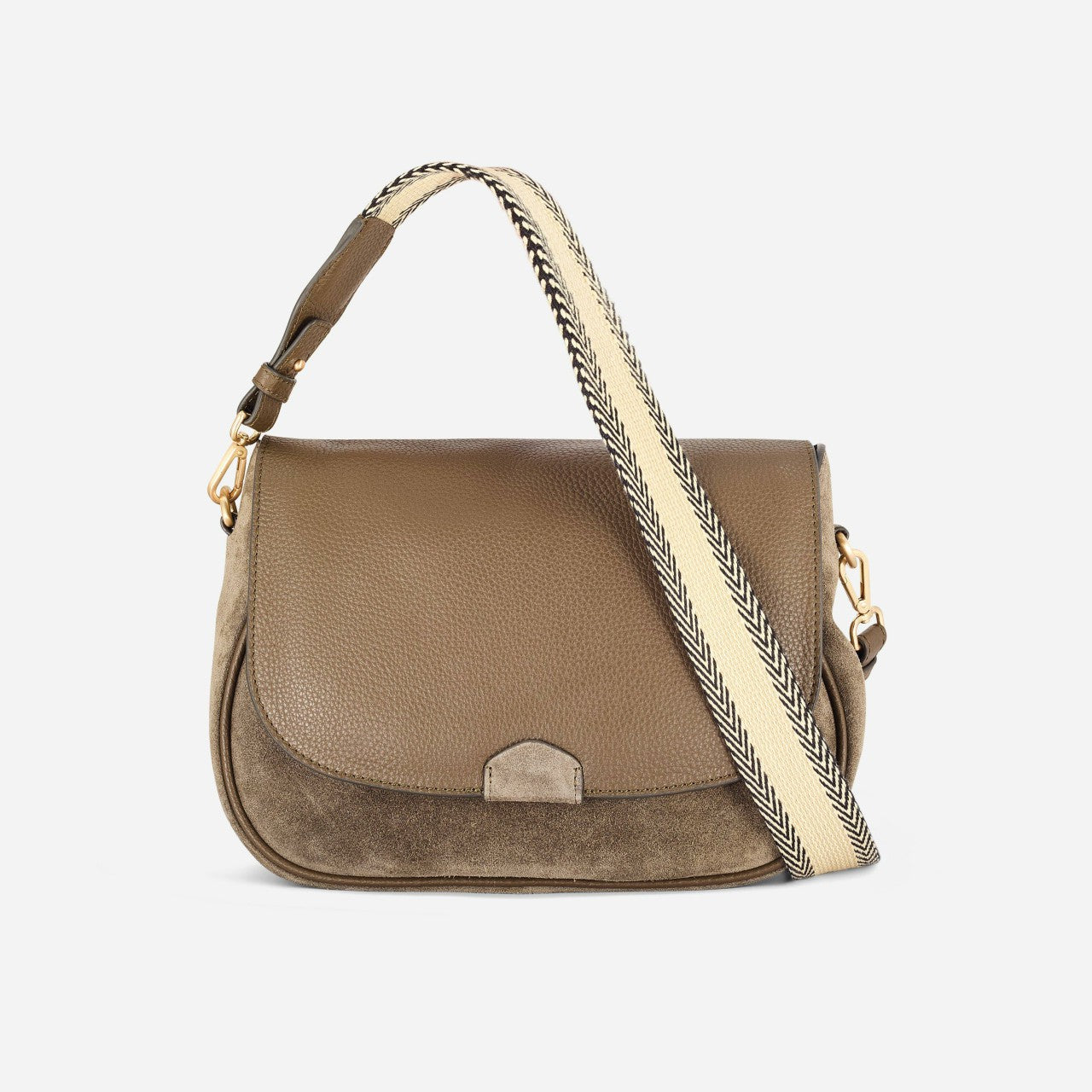 Utility Saddle Olive Suede Clarks Women