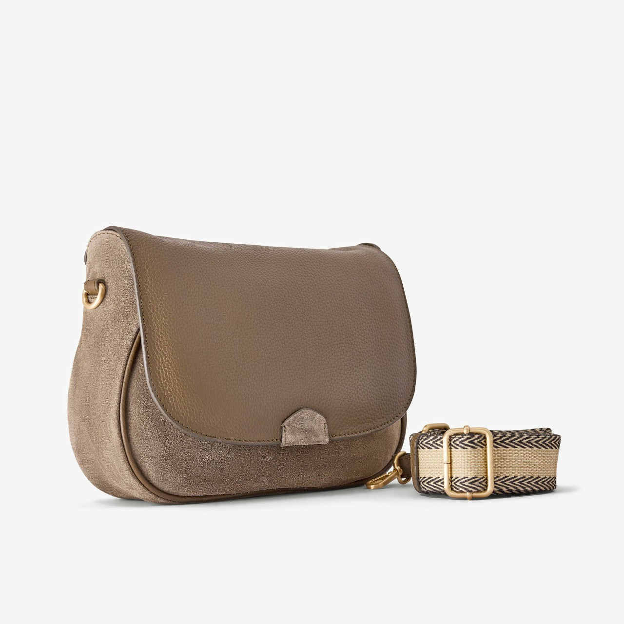 Utility Saddle Olive Suede Clarks Women