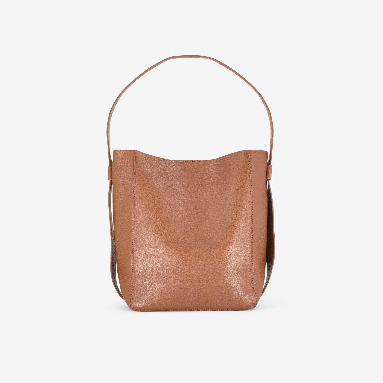 Bucket Tote Tan Leather Clarks Women