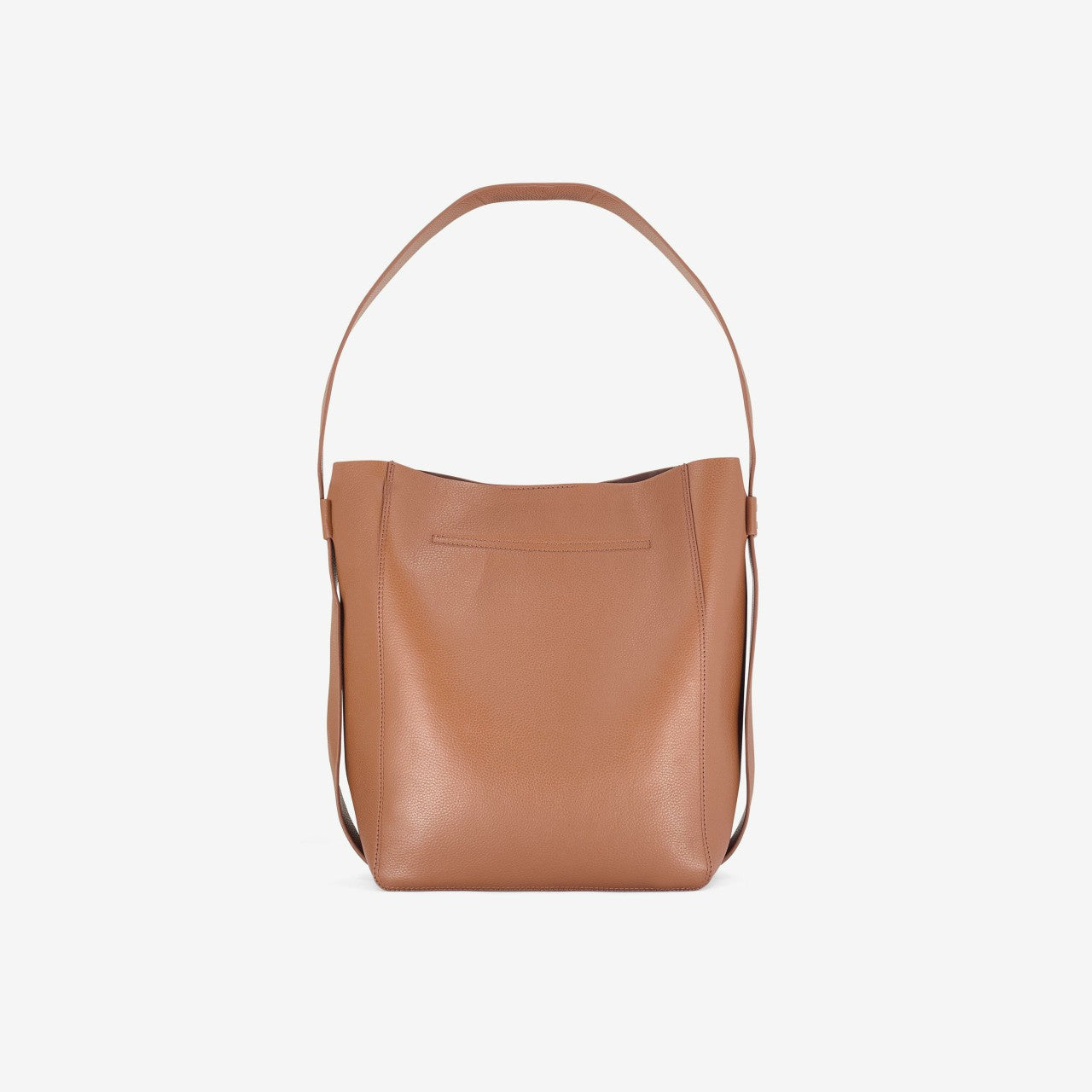 Bucket Tote Tan Leather Clarks Women