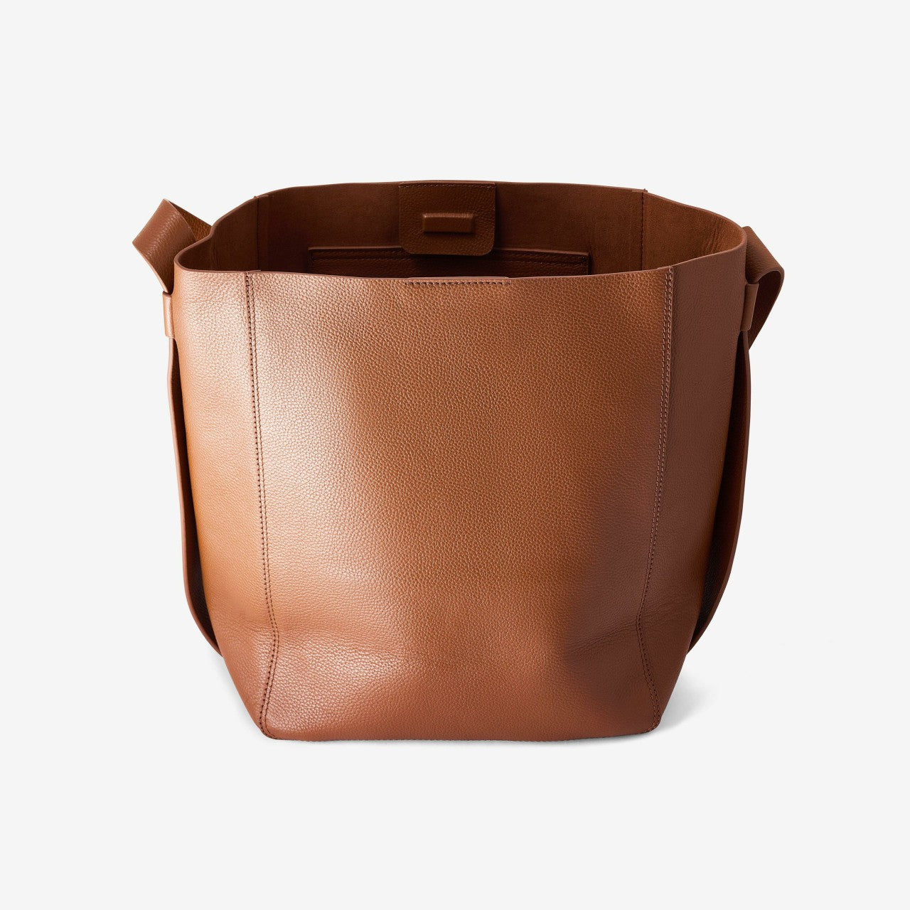 Bucket Tote Tan Leather Clarks Women