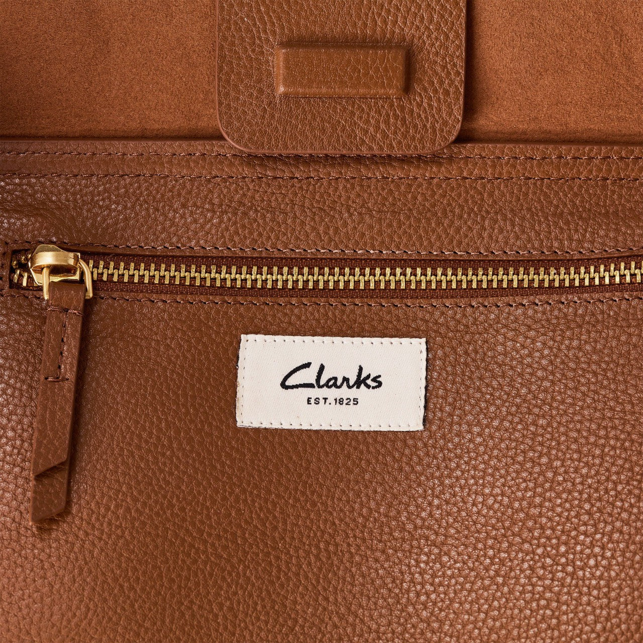 Bucket Tote Tan Leather Clarks Women
