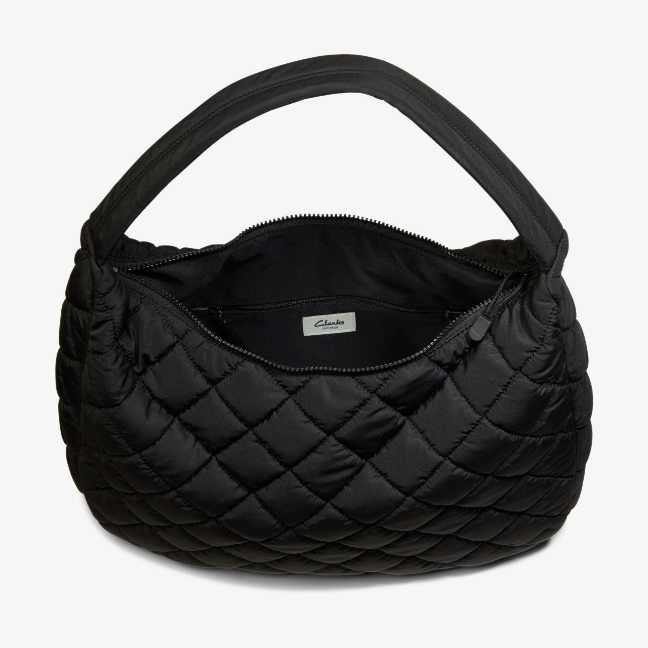 Quilted Tote Black Clarks Women
