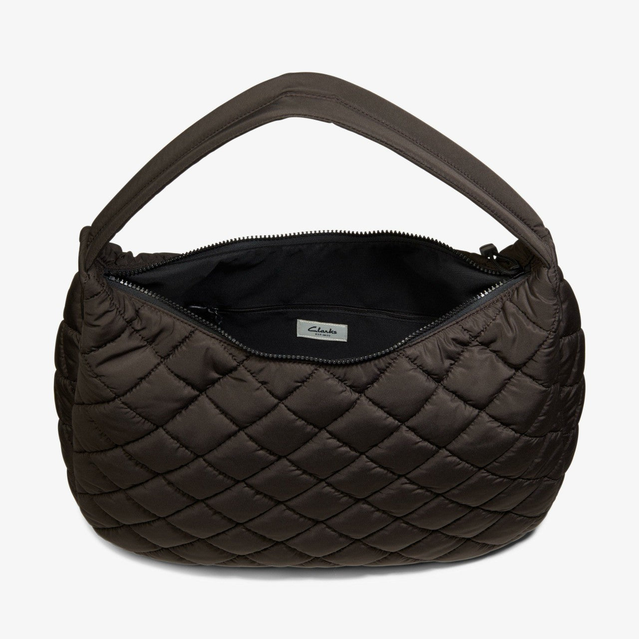 Quilted Tote Dark Brown Clarks Women