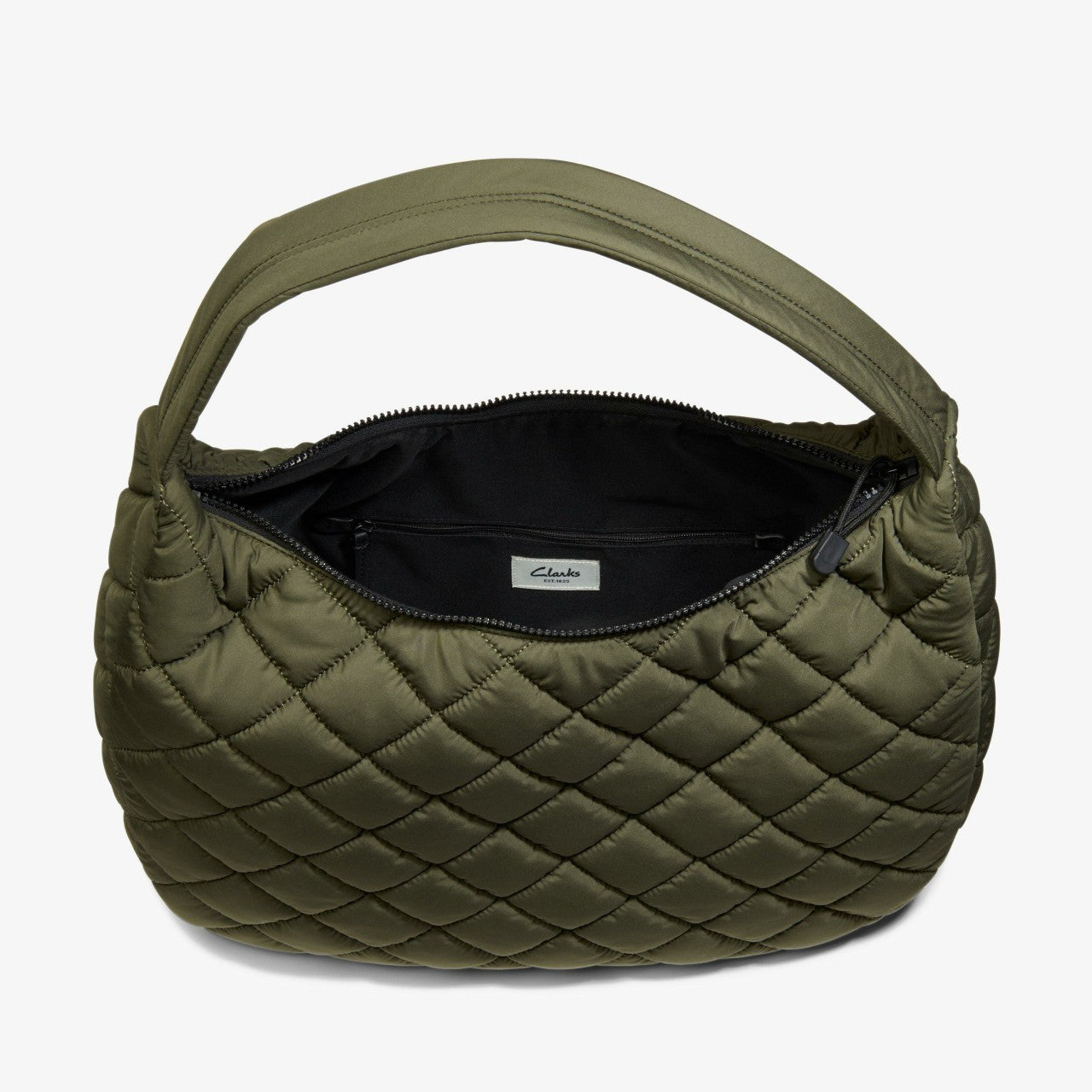 Quilted Tote Olive Clarks Women