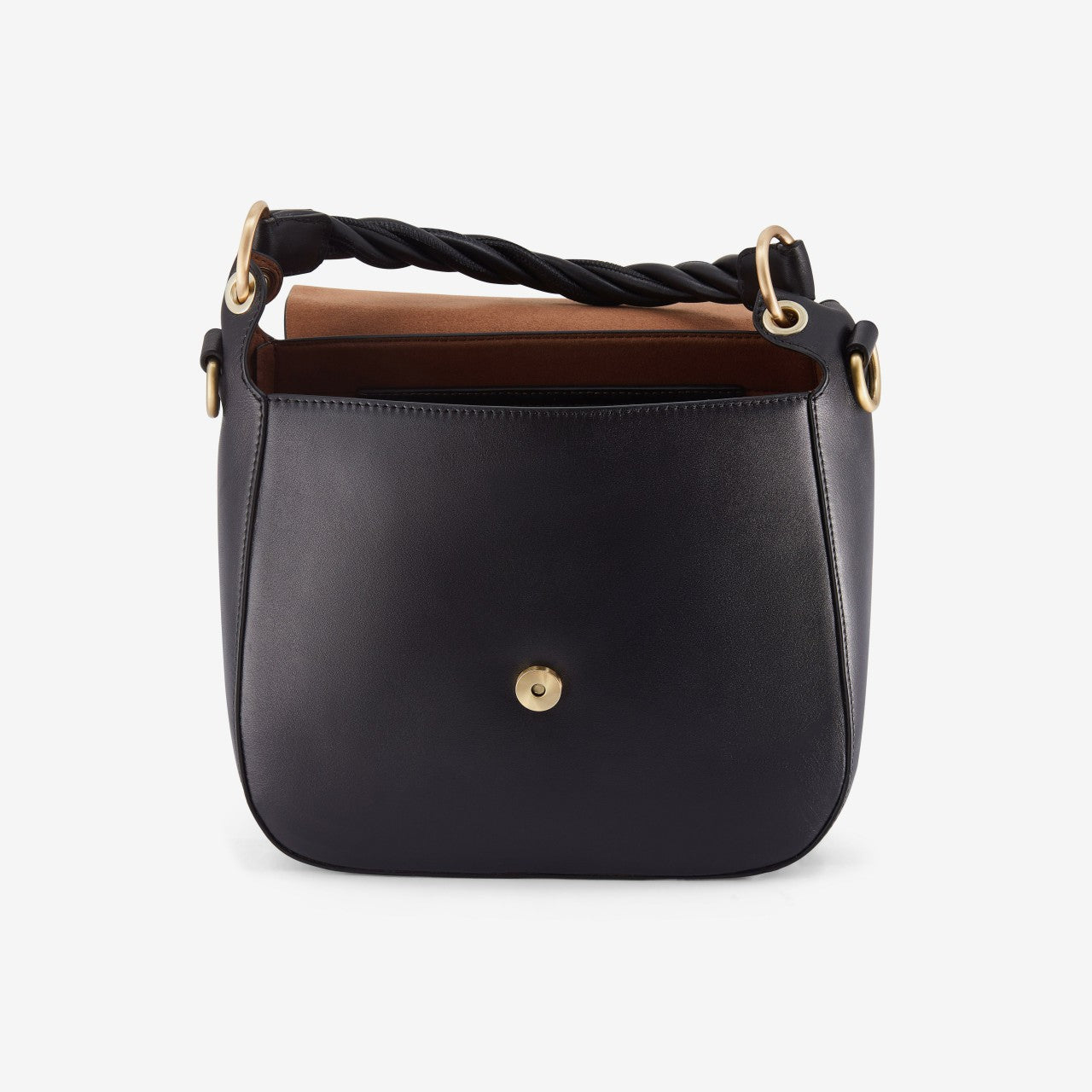 Twist Midi Black Leather Clarks Women