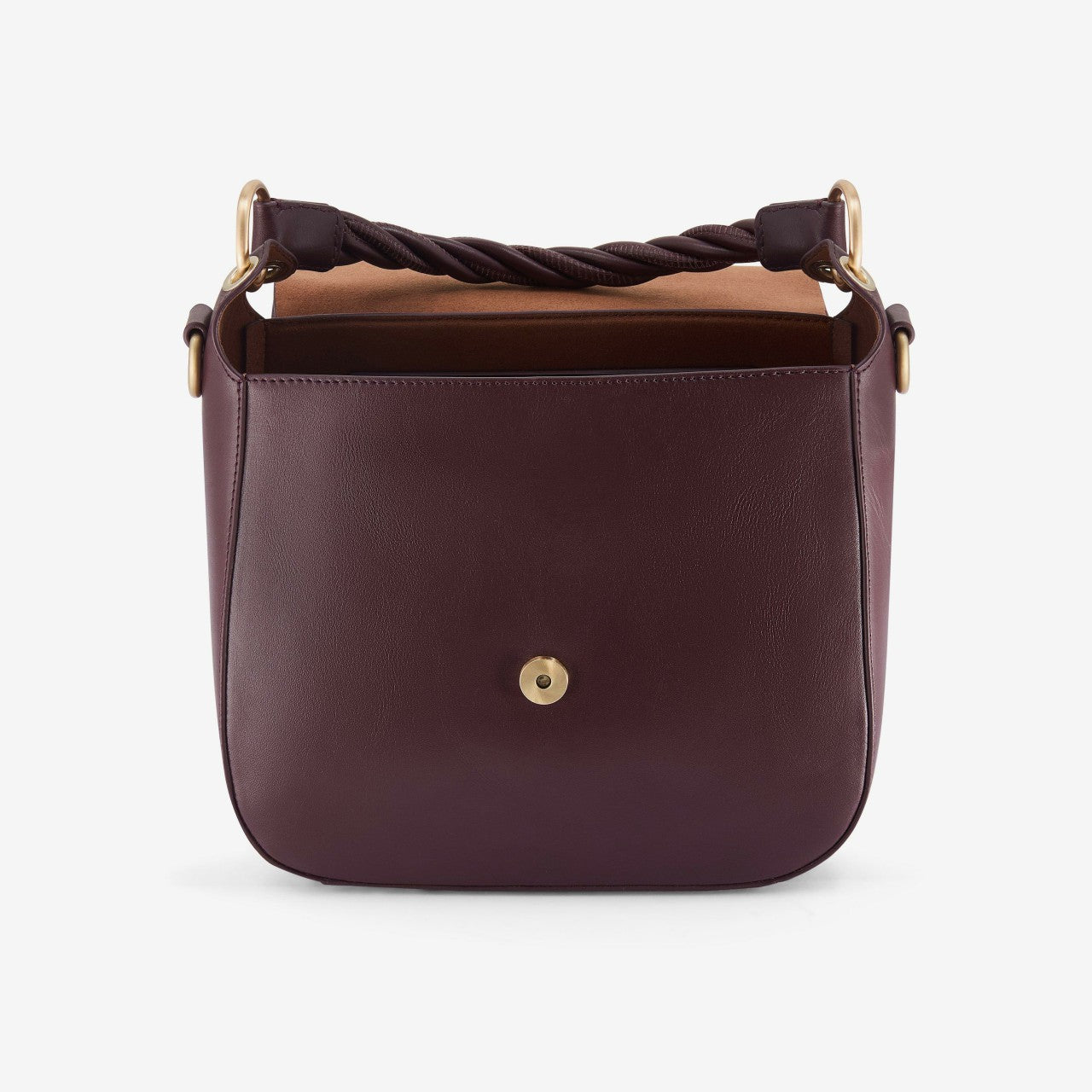 Twist Midi Burgundy Leather Clarks Women