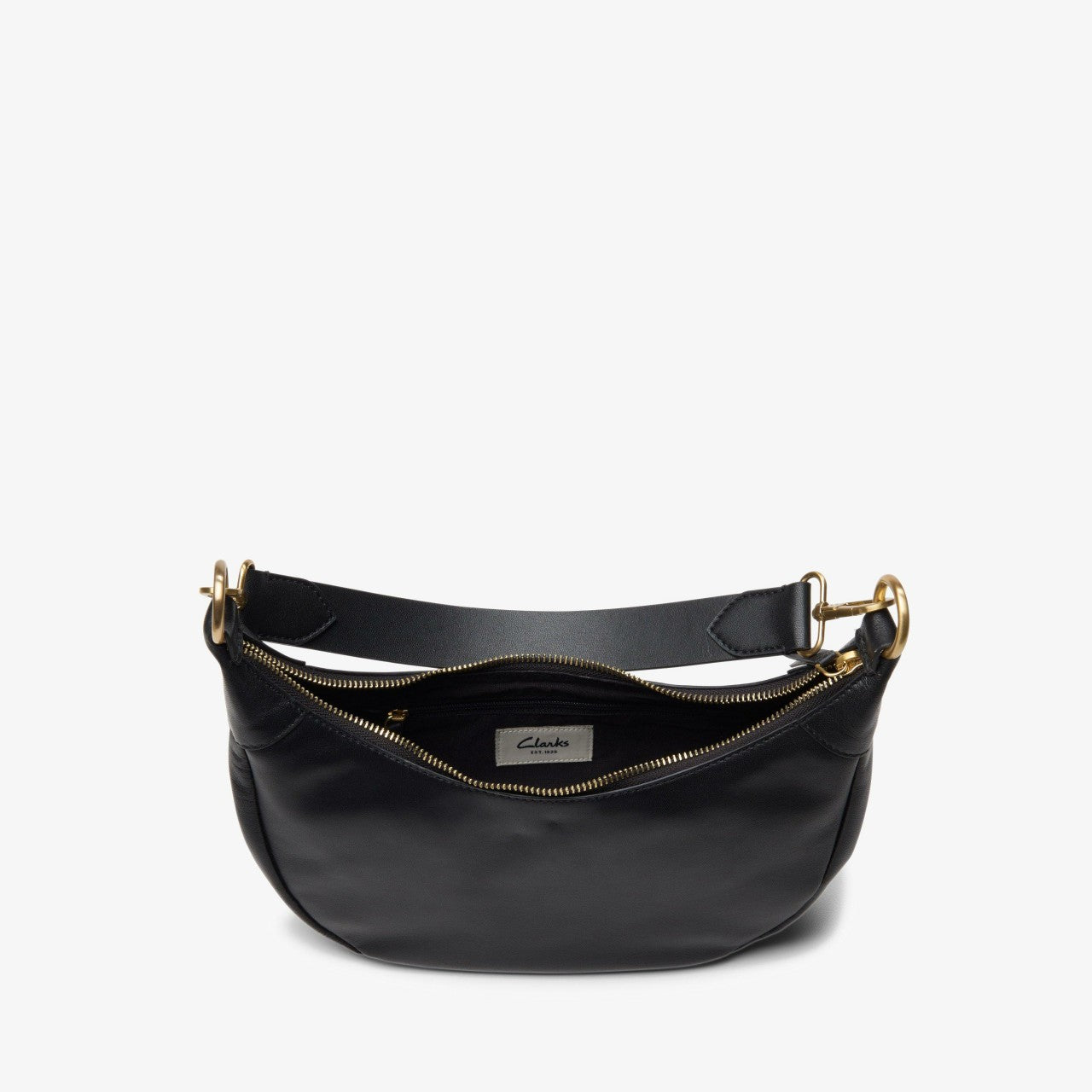 Willow Moon Mini Black Leather Clarks Women