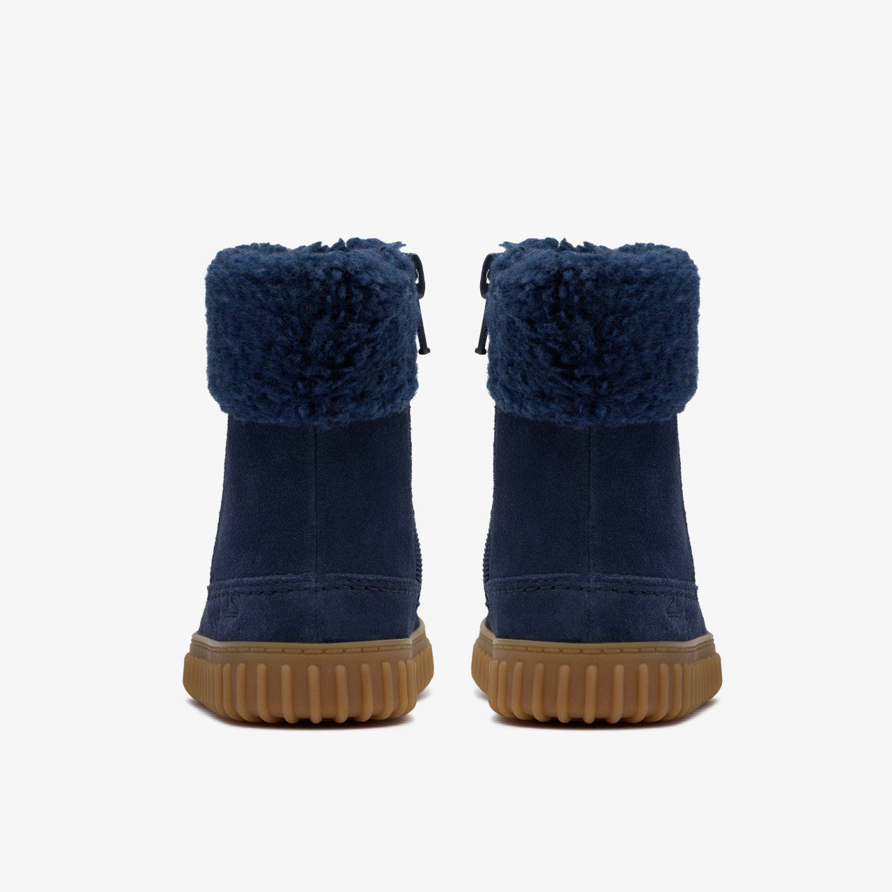 Cove Snug Toddler Navy Suede Clarks Kids