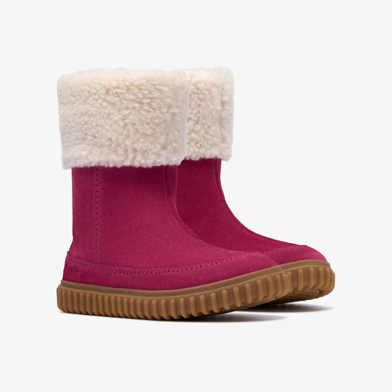 Cove Snug Kid Berry Suede Clarks Kids