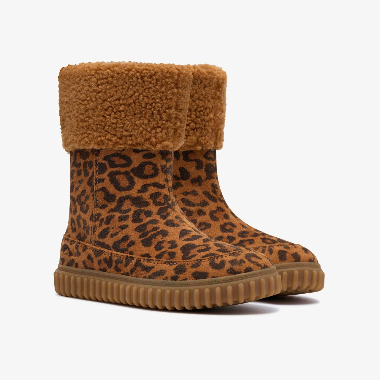 Cove Snug Kid Leopard Print Clarks Kids