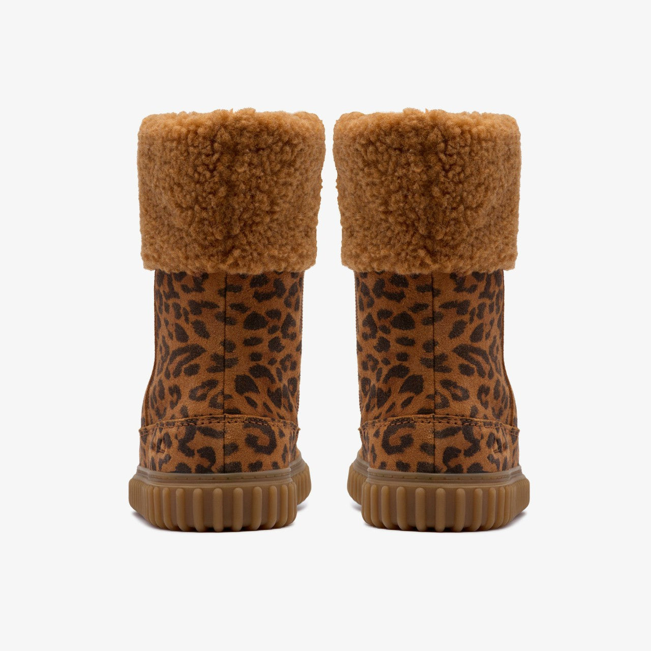 Cove Snug Kid Leopard Print Clarks Kids