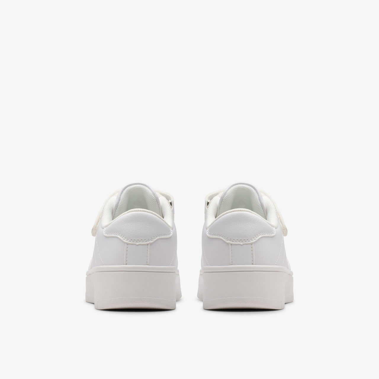 Barley Step Kid White/White Clarks Kids