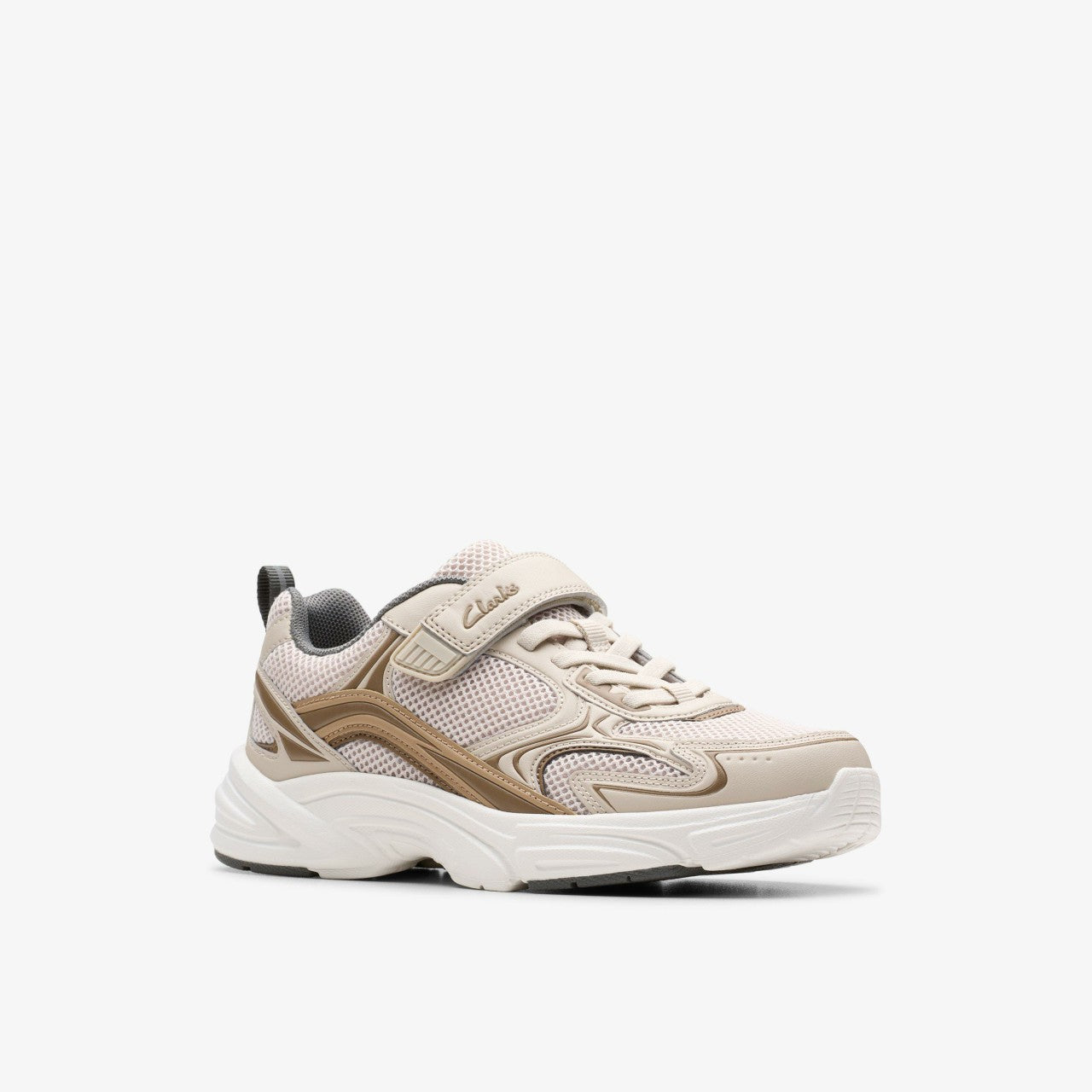 Crafton Move Kid Beige Combination Clarks Kids