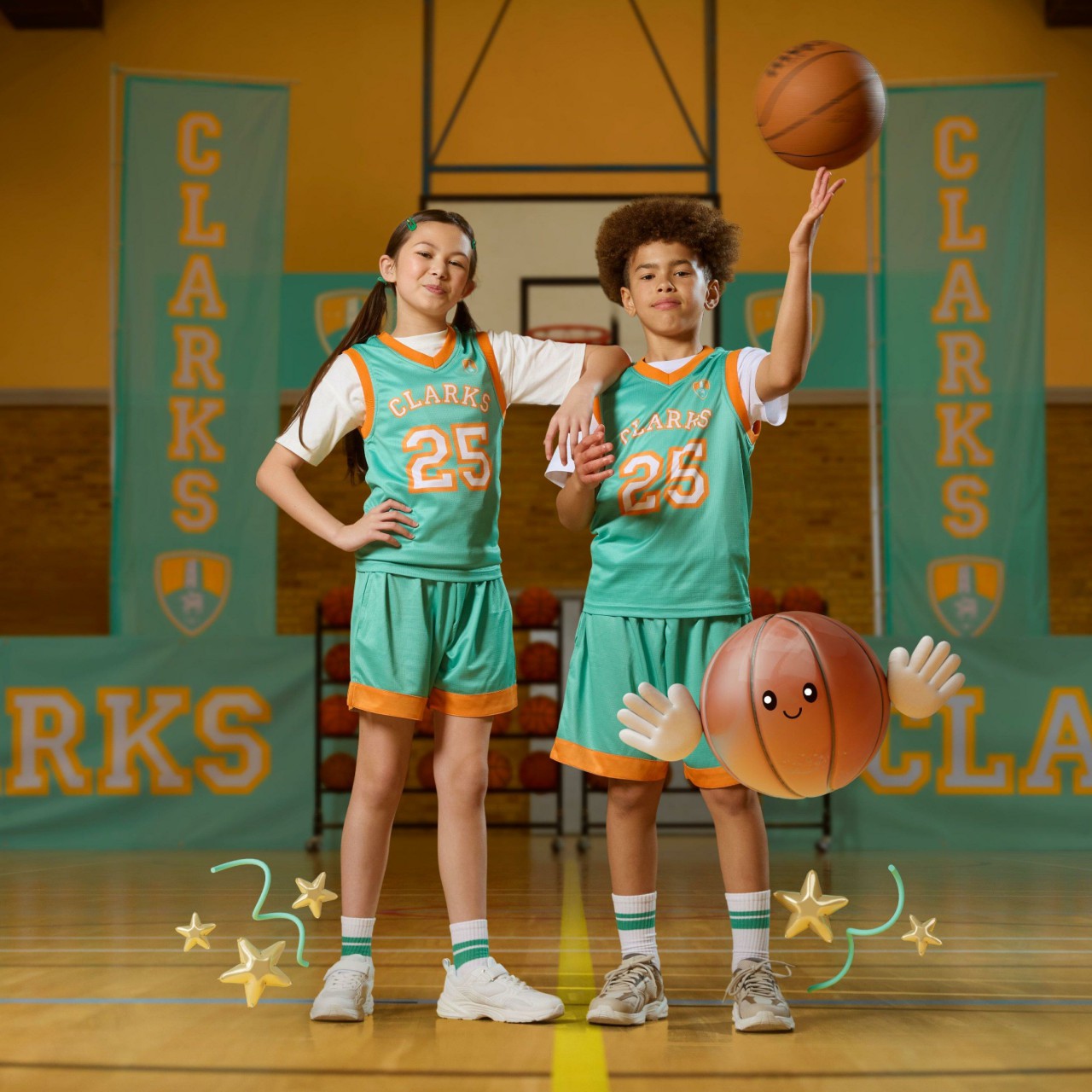 Crafton Move Kid White/White Clarks Kids