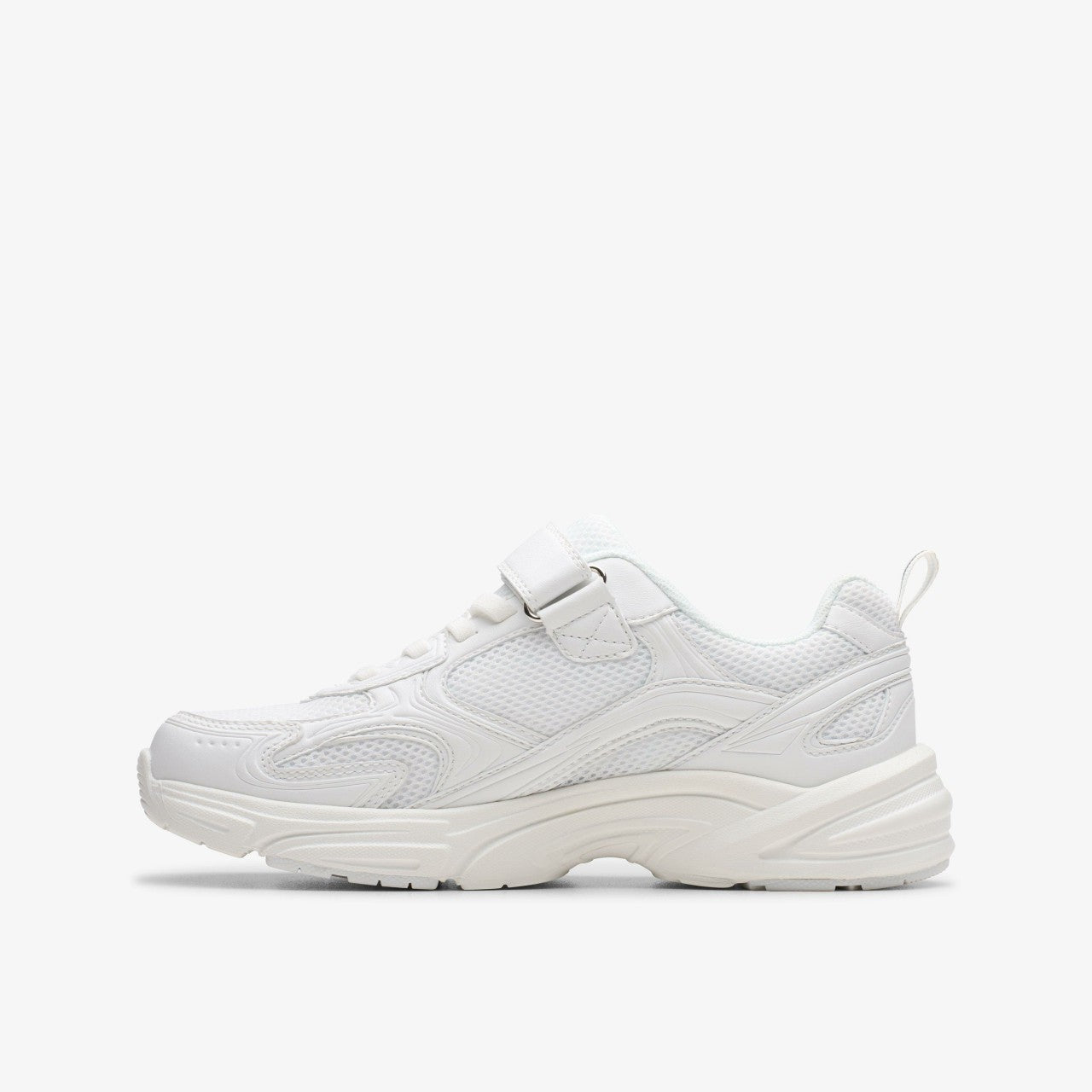 Crafton Move Kid White/White Clarks Kids