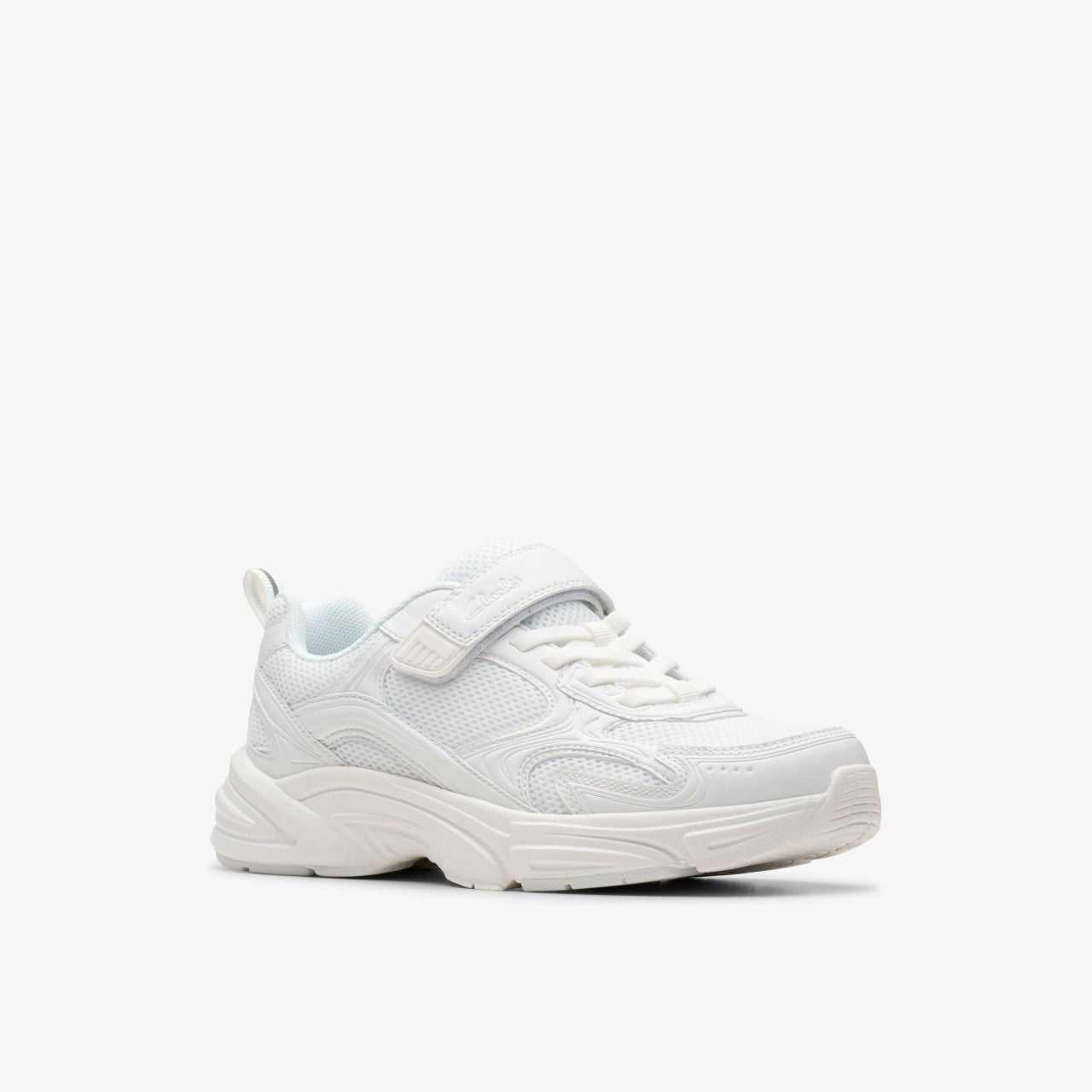 Crafton Move Kid White/White Clarks Kids