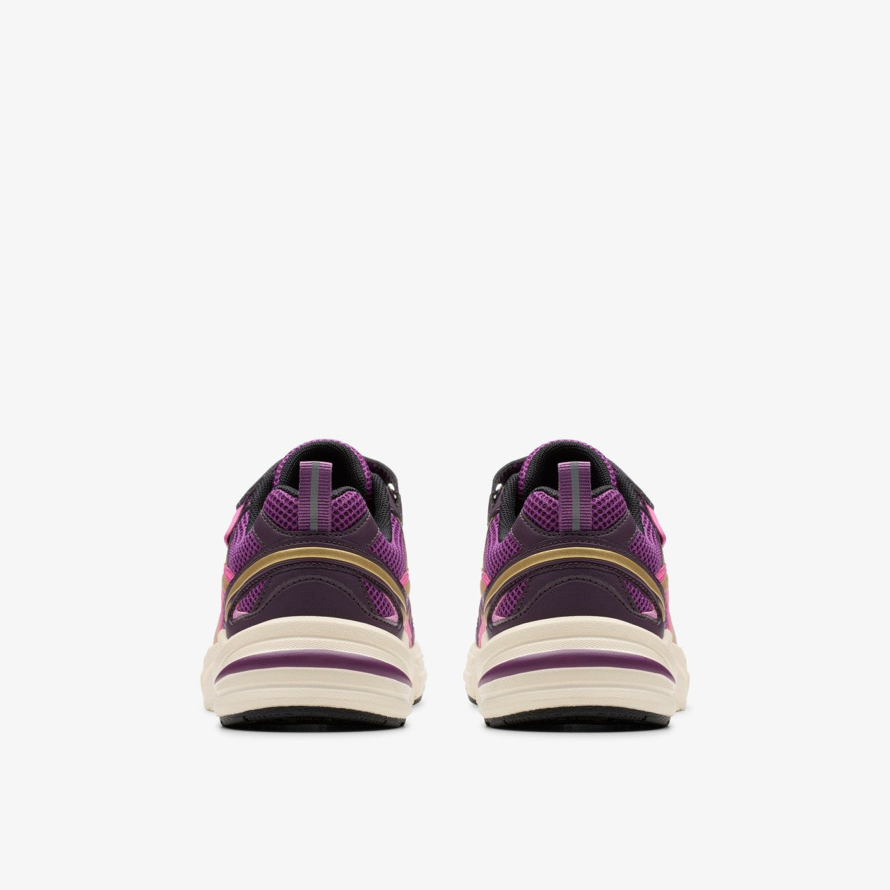Crafton Move Kid Purple Combination Clarks Kids