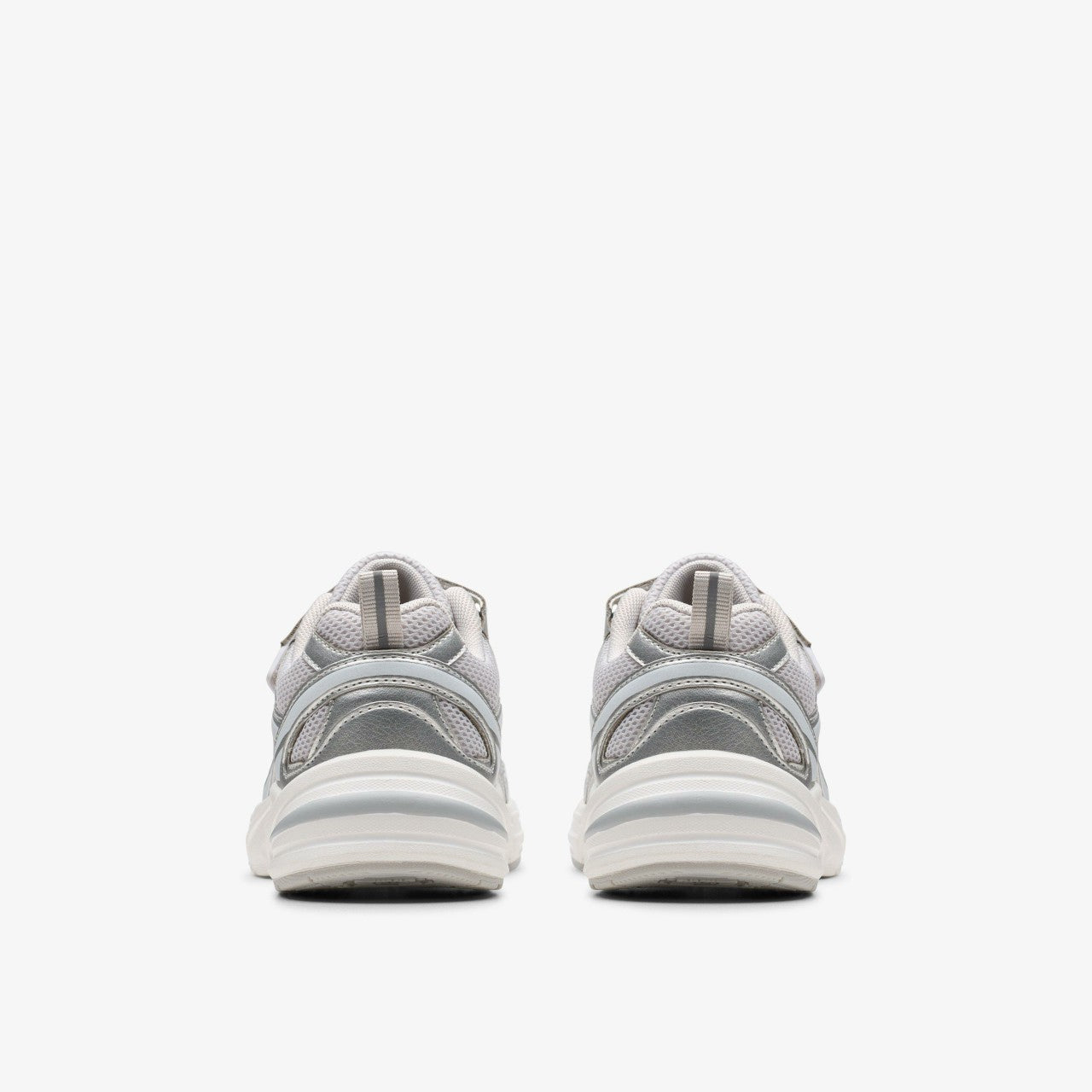 Crafton Move Kid Silver Metallic Clarks Kids