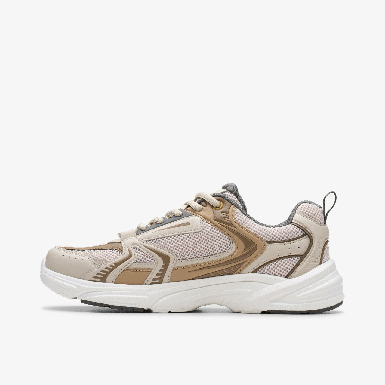 Crafton Move Youth Beige Combination Clarks Kids