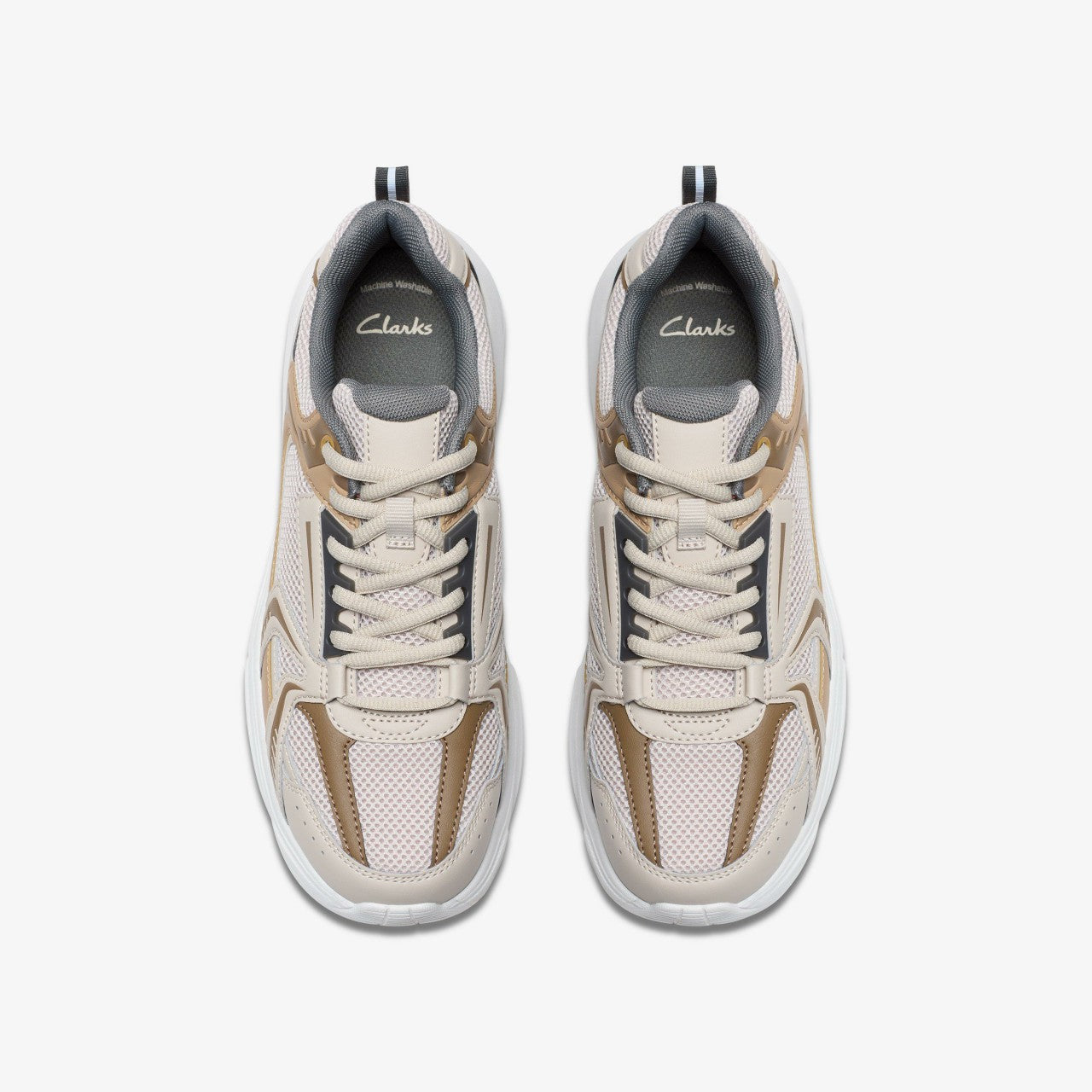 Crafton Move Youth Beige Combination Clarks Kids
