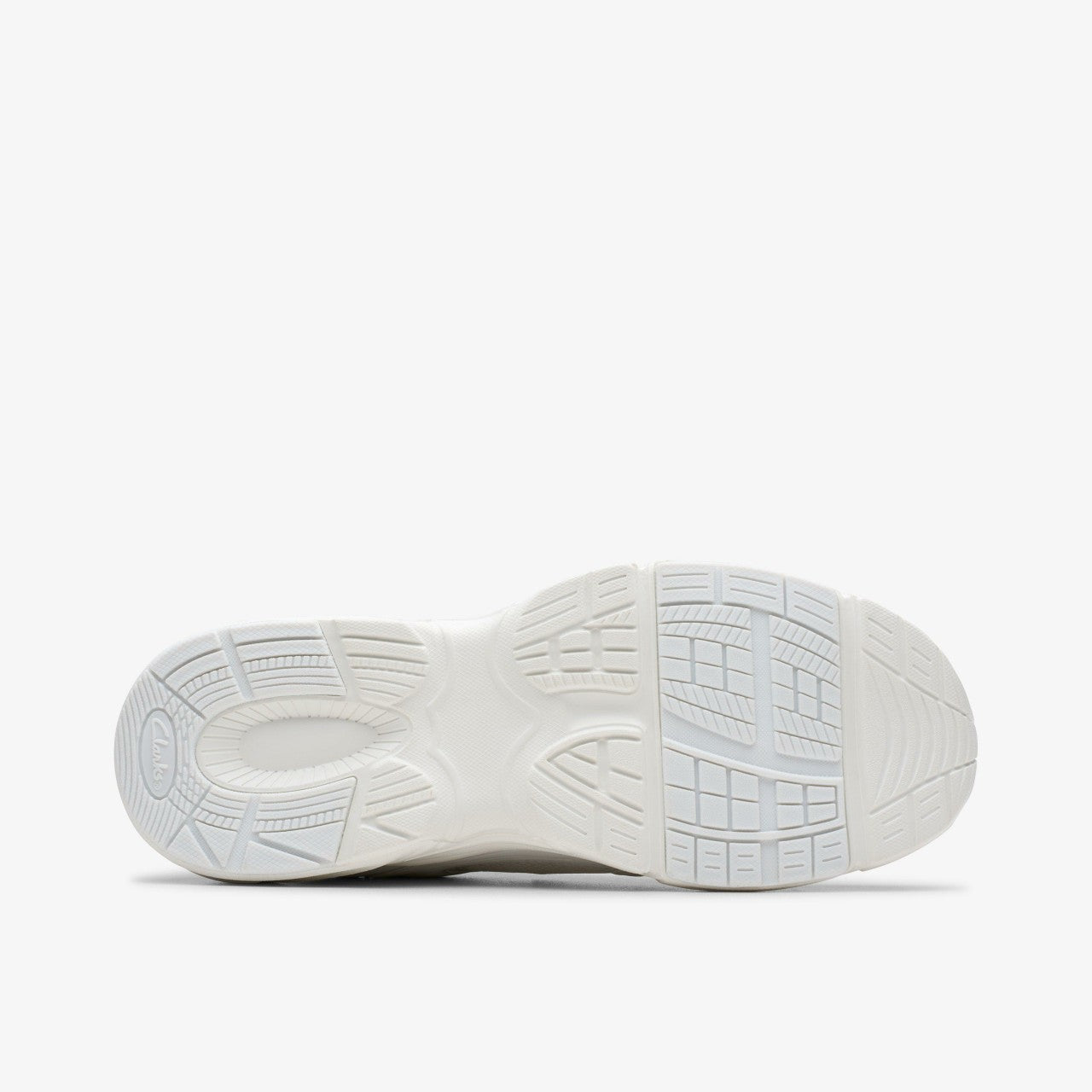 Crafton Move Youth White/White Clarks Kids