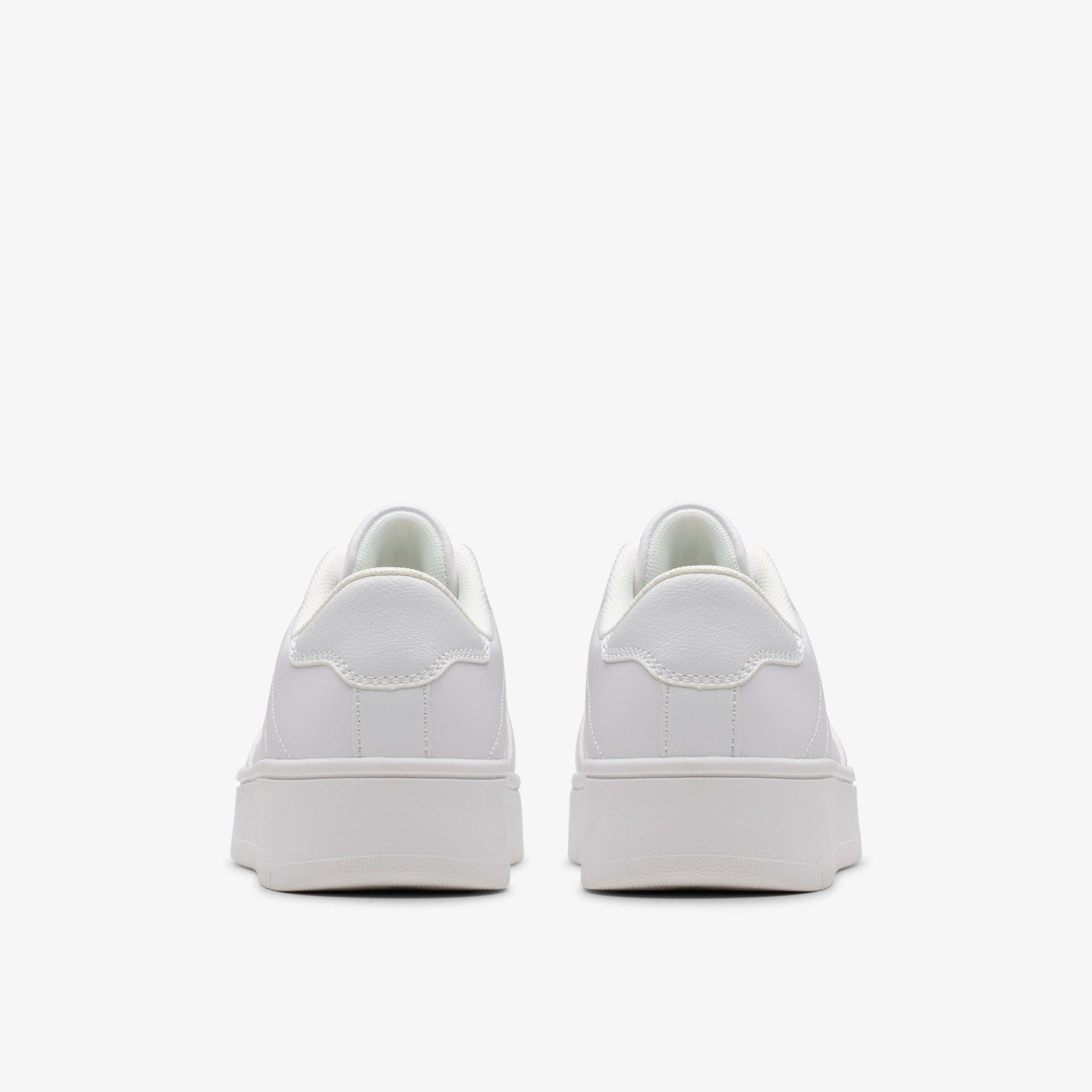 Barley Step Youth White/White Clarks Kids