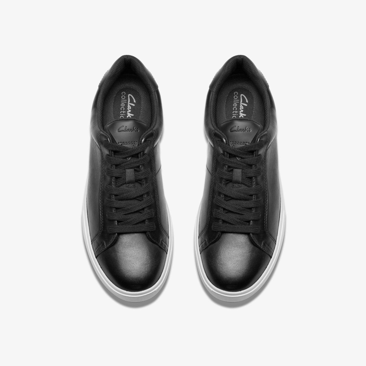 Romsey Lace Black/White Clarks Men