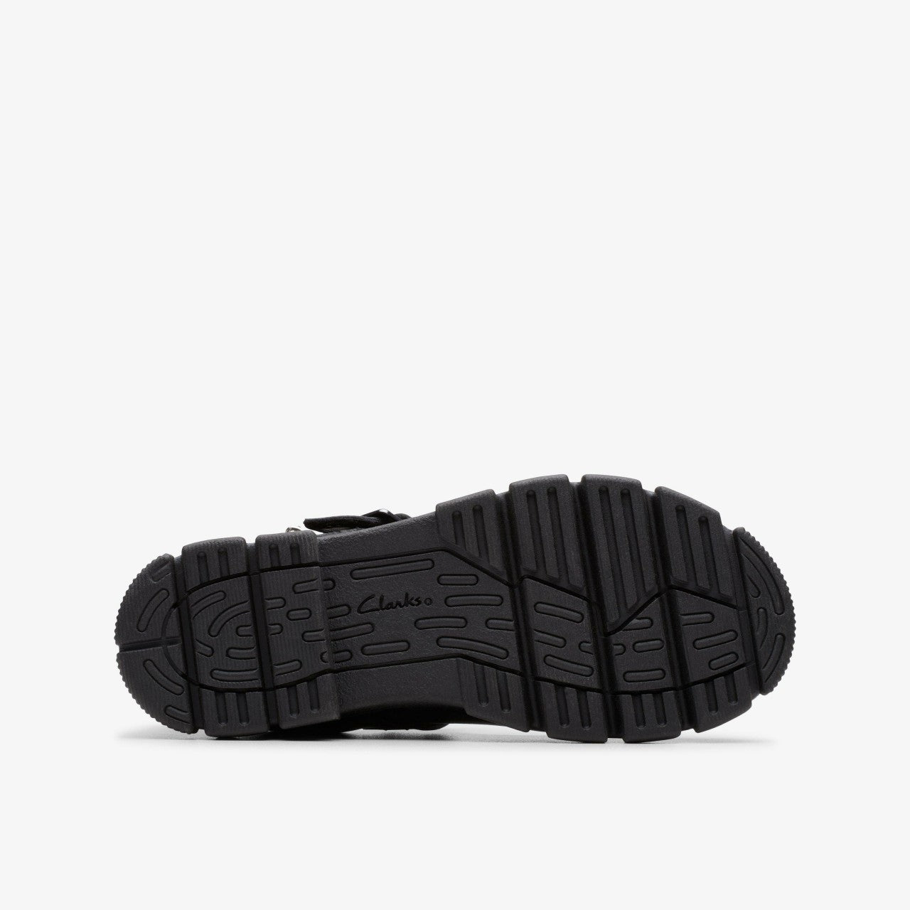Evyn Pure Kid Black Leather Clarks Kids