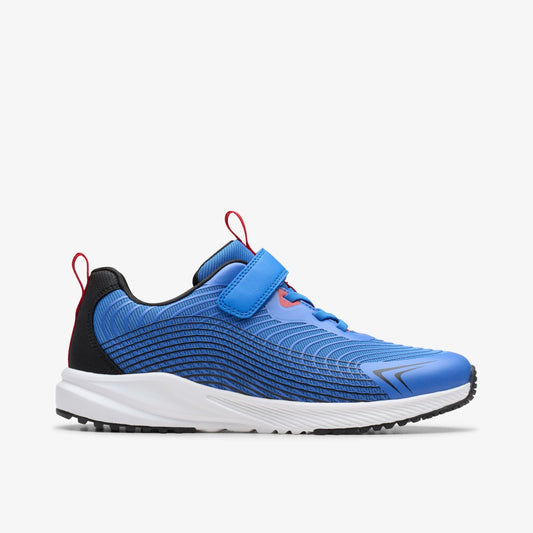 Deyes Dash Youth Blue Synthetic Clarks Kids