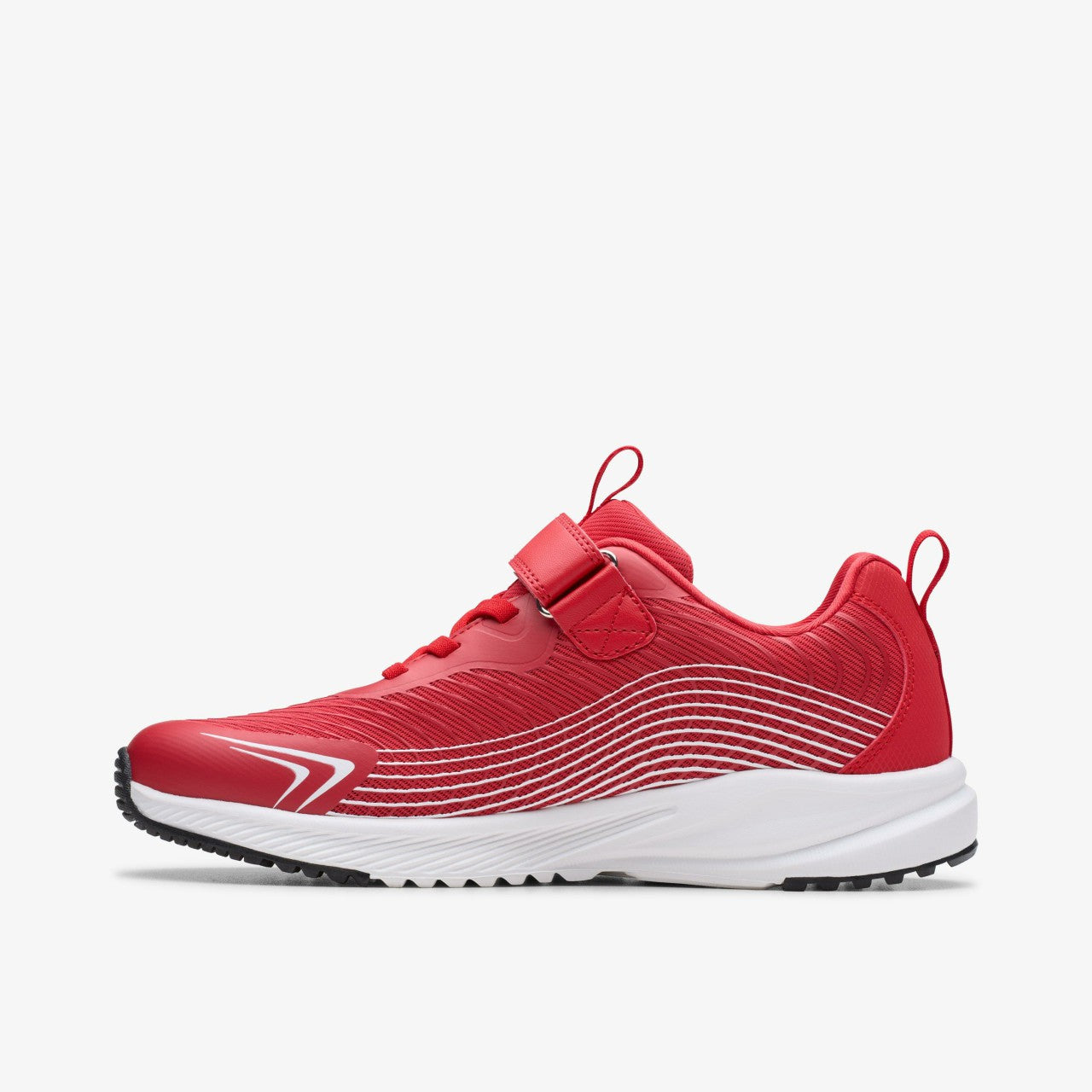 Deyes Dash Youth Red Synthetic Clarks Kids