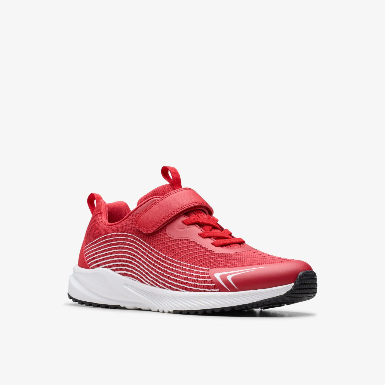 Deyes Dash Youth Red Synthetic Clarks Kids