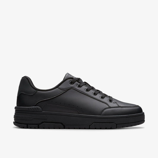 Check Lace Black Clarks Men