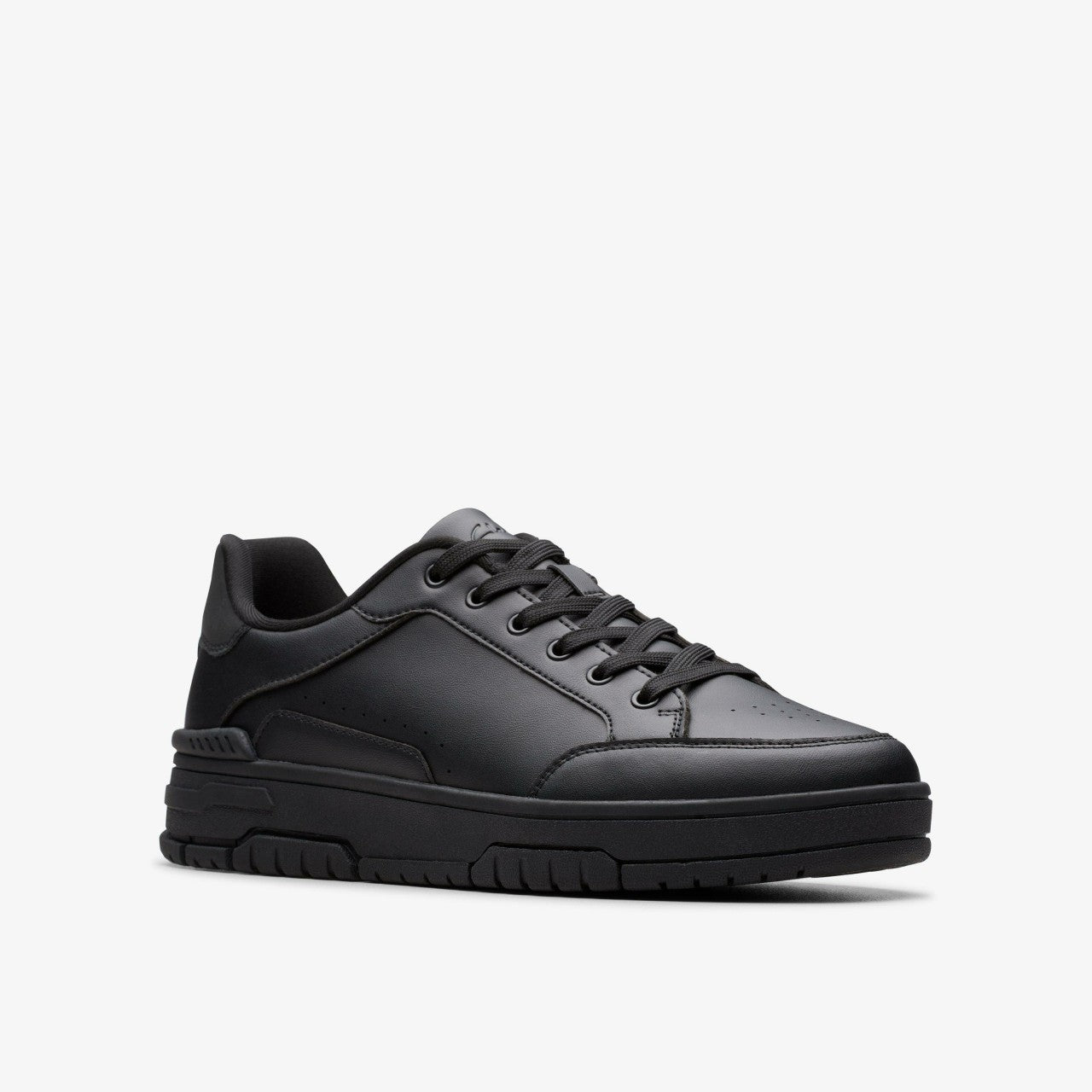 Check Lace Black Clarks Men