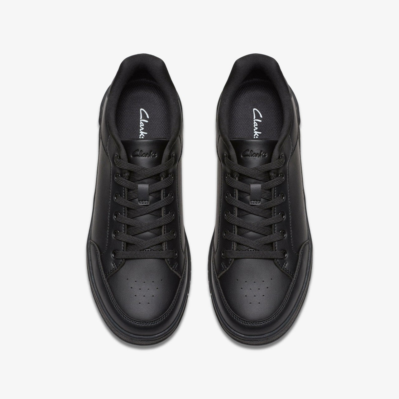 Check Lace Black Clarks Men