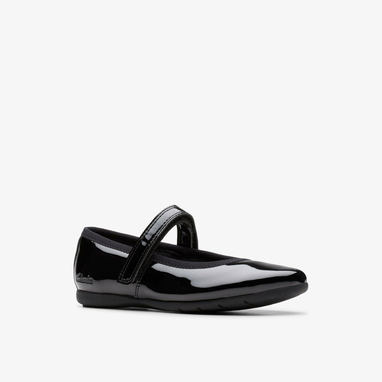 Dance Wish Kid Black Patent Clarks Kids
