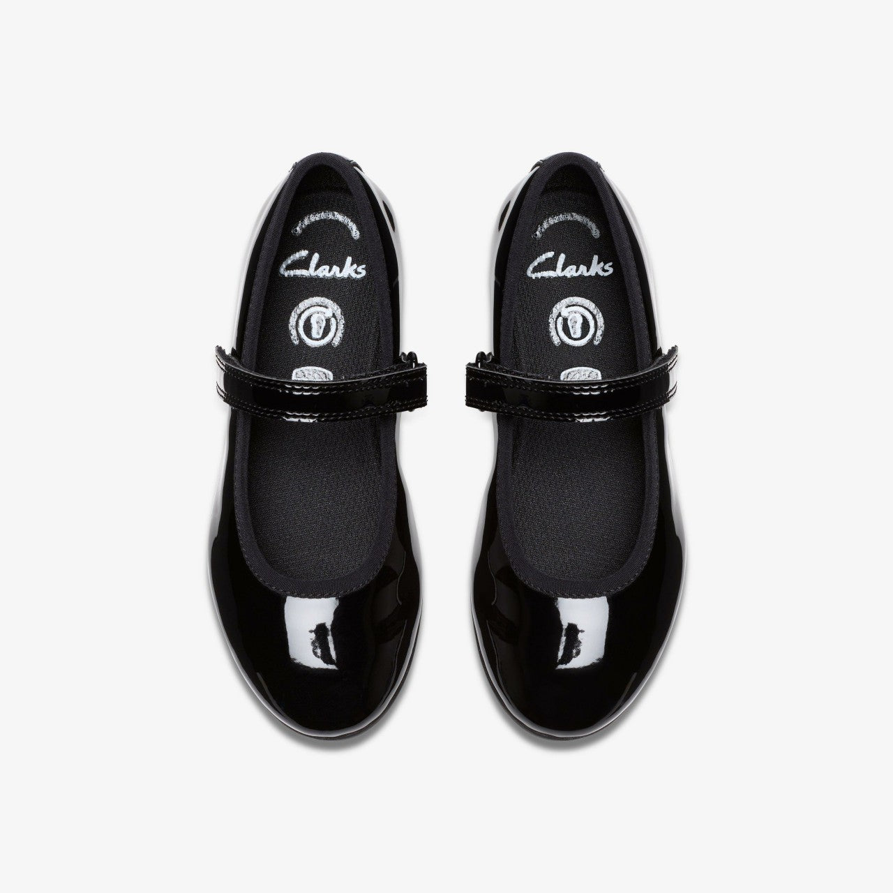 Dance Wish Kid Black Patent Clarks Kids