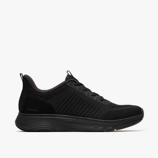 Motion Trek LT Black Knit Clarks Men