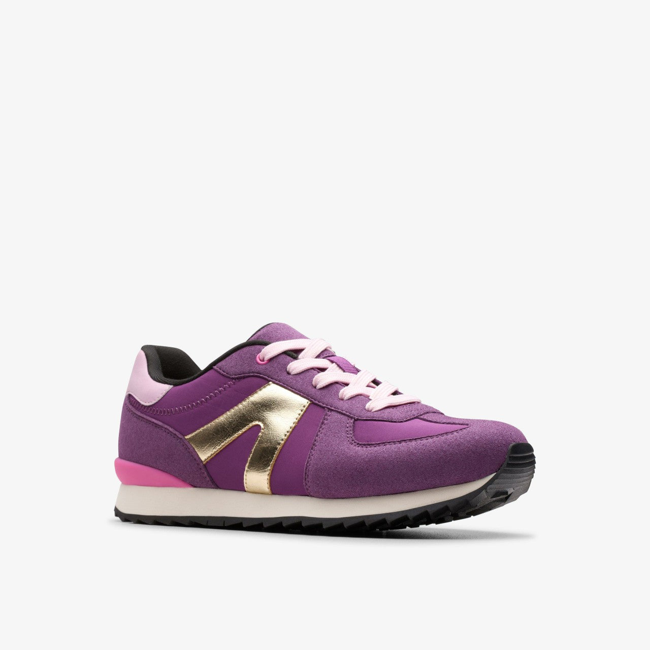 Jaspen Vibe Youth Purple Clarks Kids