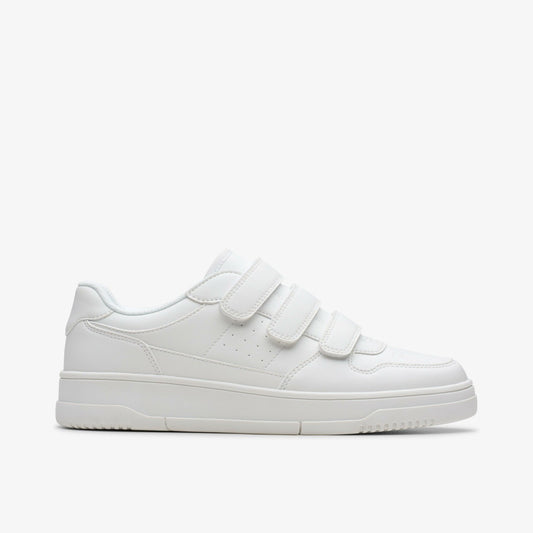 Canyon Sky Youth White/White Clarks Kids