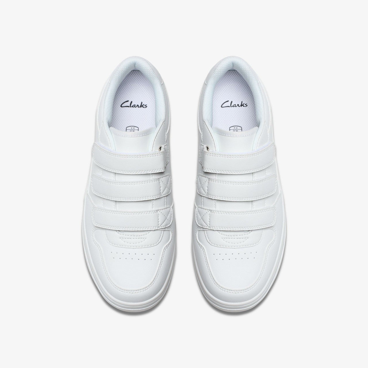 Canyon Sky Youth White/White Clarks Kids