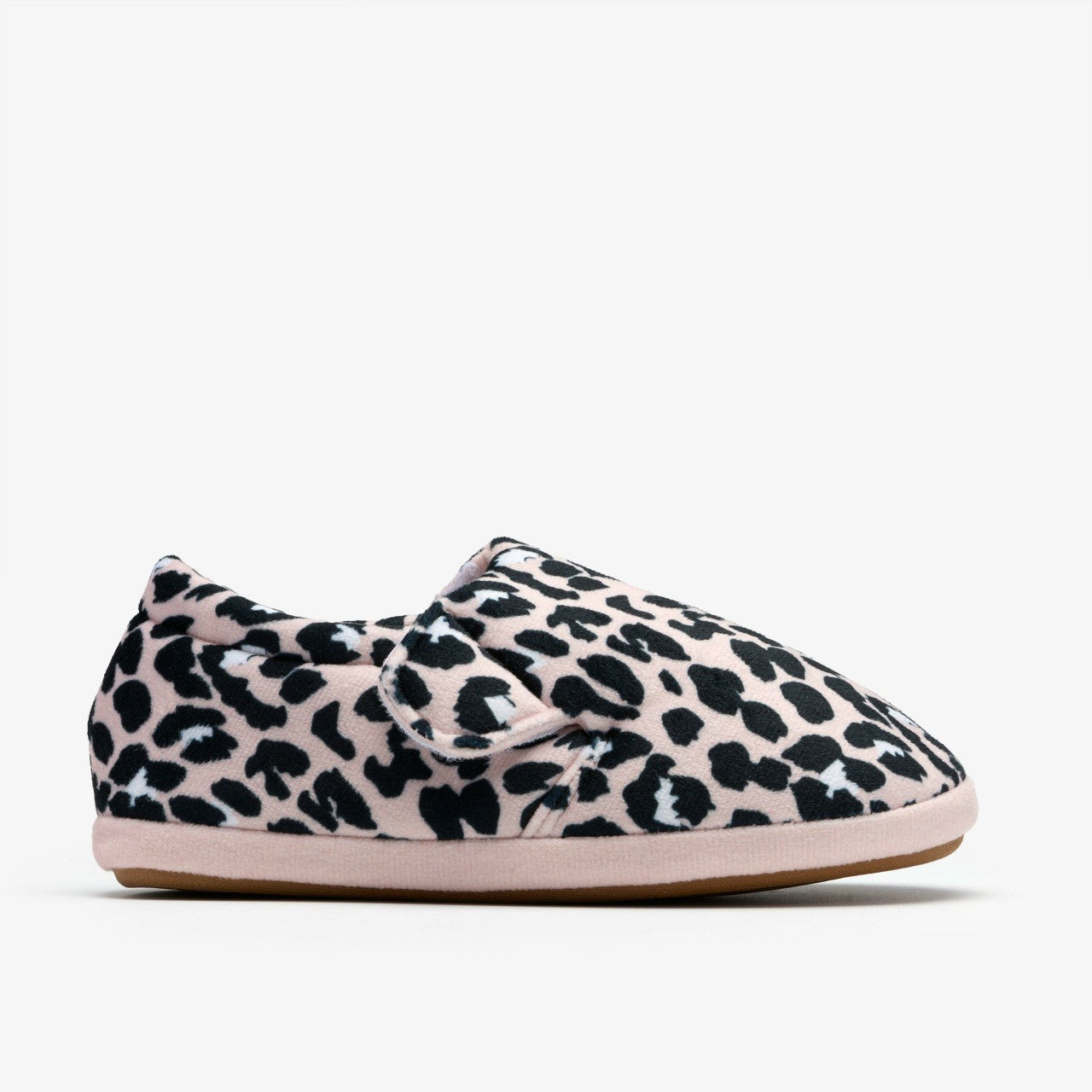Fluffy Snug Kid Blush Pink Print Clarks Kids