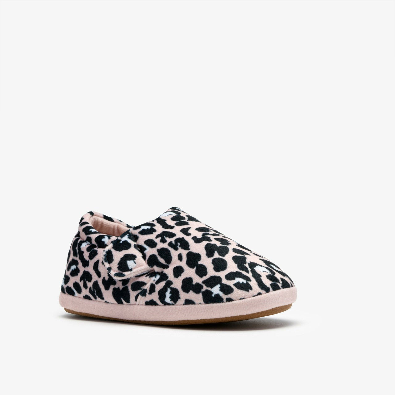 Fluffy Snug Kid Blush Pink Print Clarks Kids