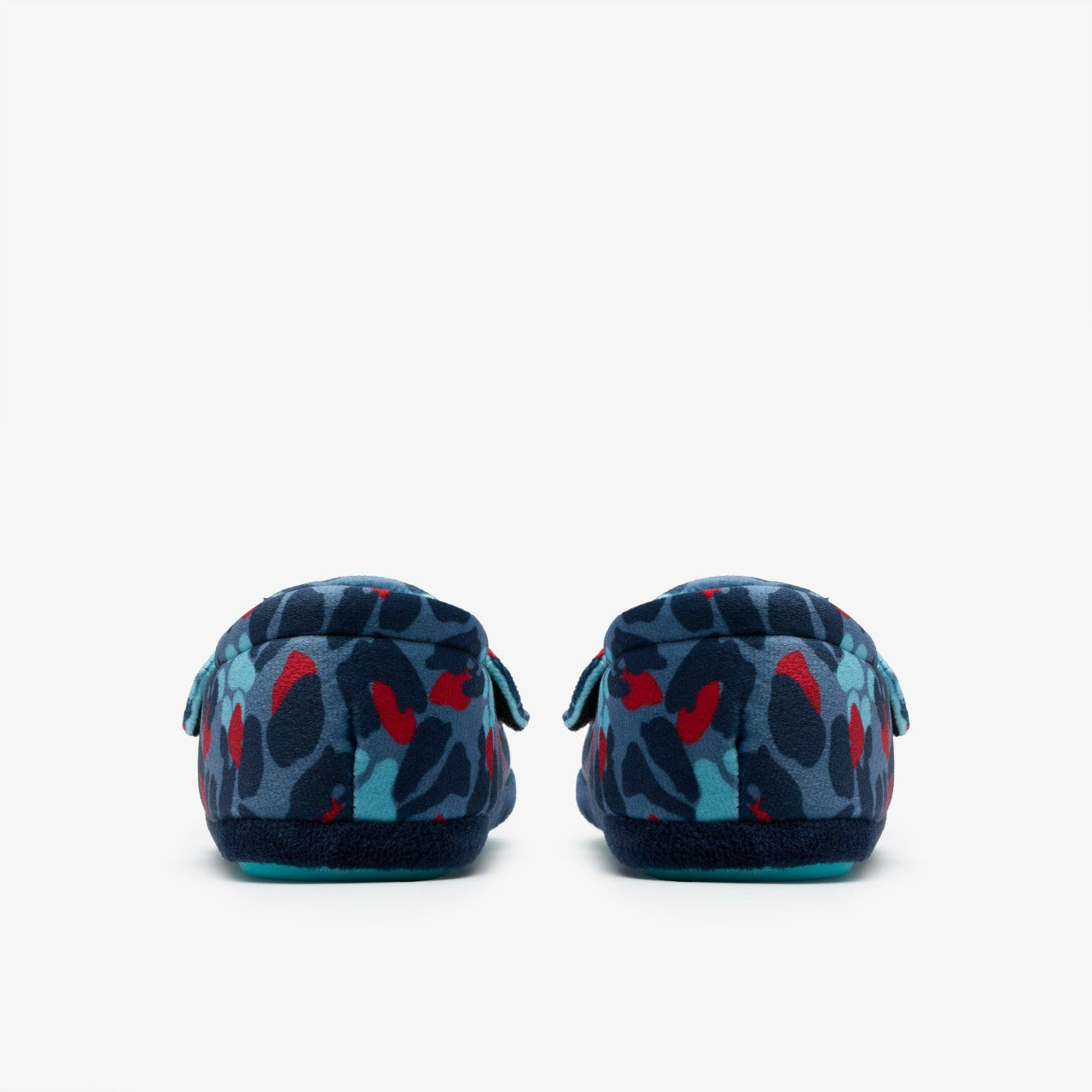 Fluffy Snug Kid Blue Camo Combination Clarks Kids