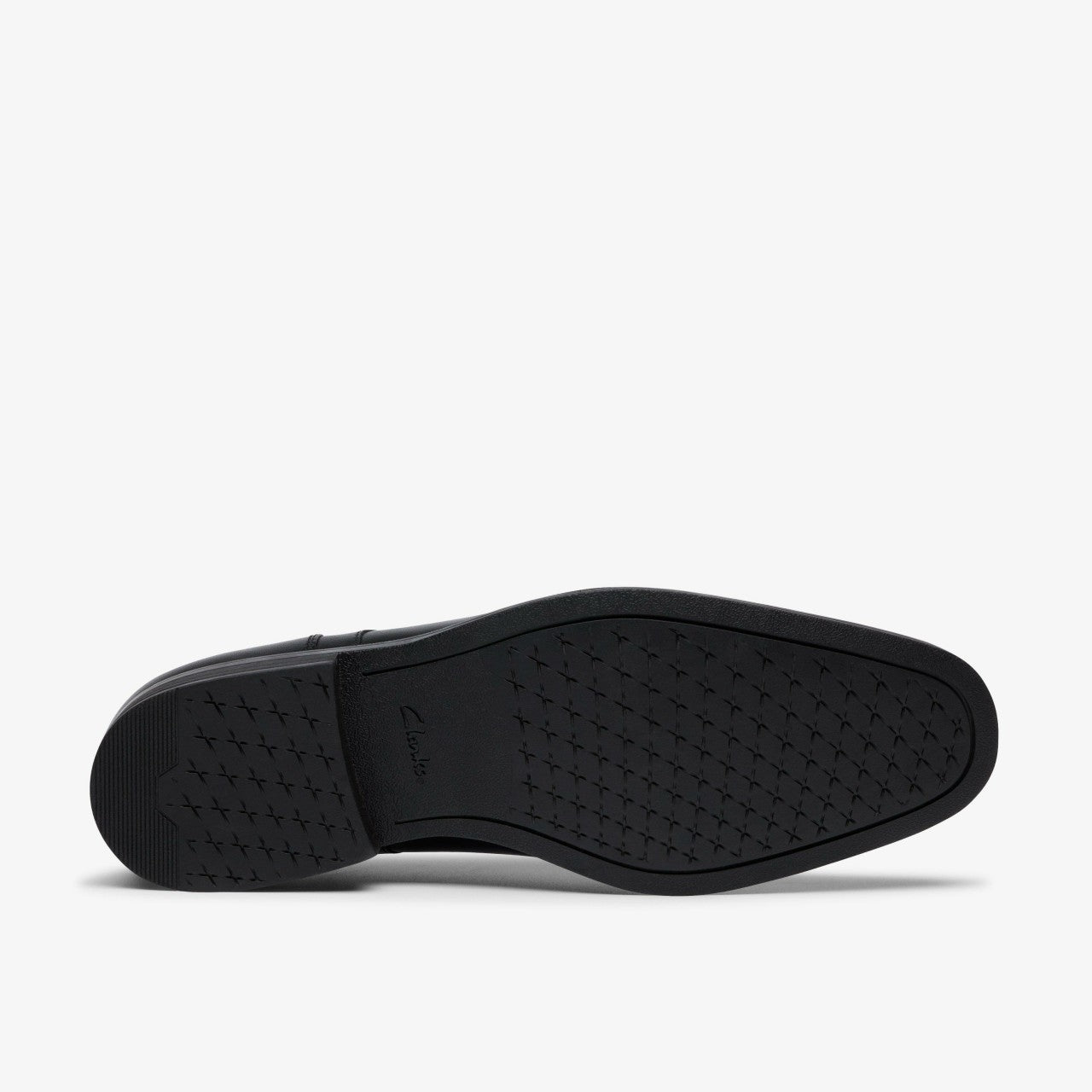 Paulton Over Black Leather Clarks Men