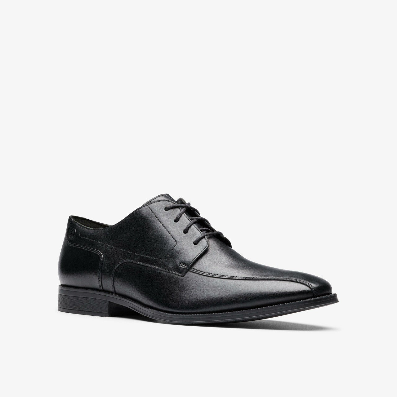 Paulton Over Black Leather Clarks Men