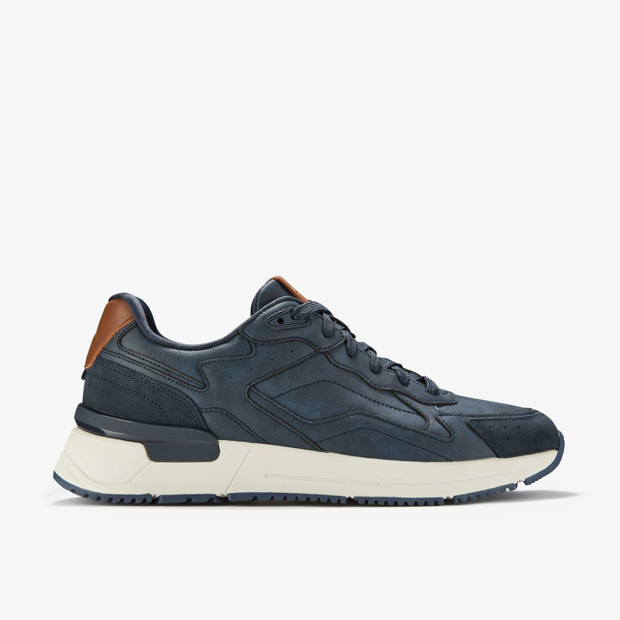 Brayford Lace Navy Clarks Men