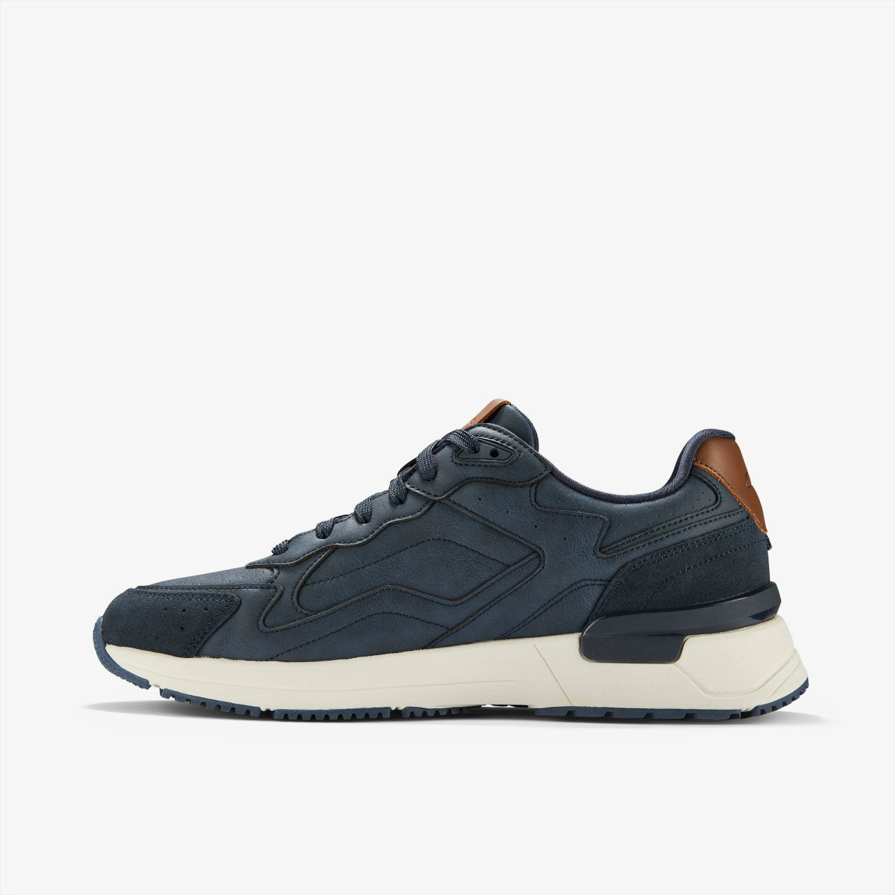 Brayford Lace Navy Clarks Men