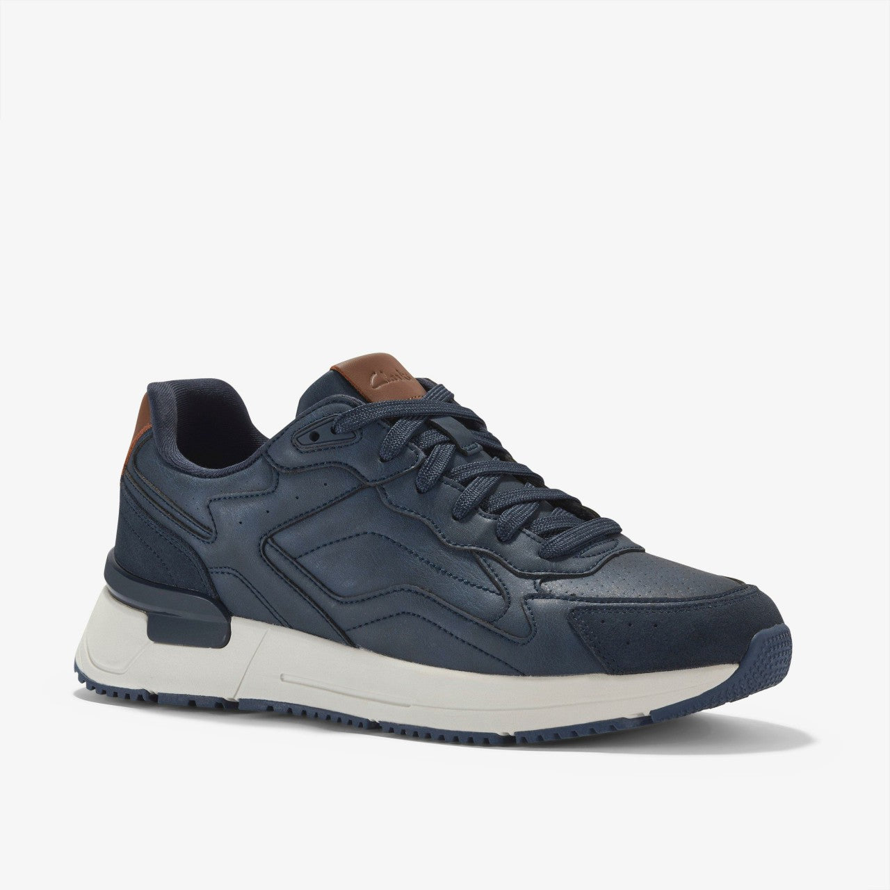 Brayford Lace Navy Clarks Men