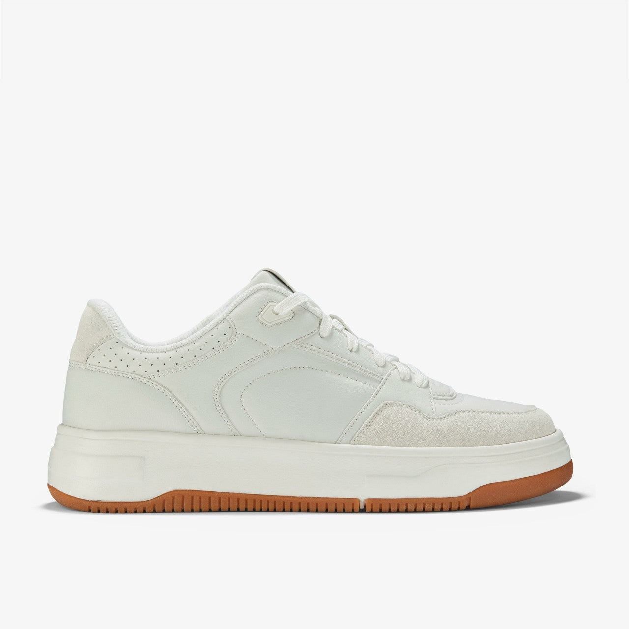 Elham Lace White Clarks Men
